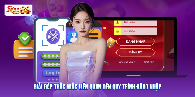 Giải đáp thắc mắc liên quan đến quy trình đăng nhập